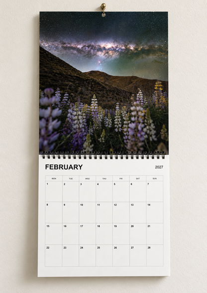 a Wild Skys 2027 New Zealand Astro Calendar Pre order