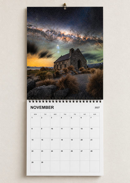a Wild Skys 2027 New Zealand Astro Calendar Pre order
