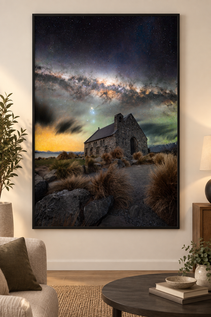 Milky Way Over Tekapo Church (AUS NZ)
