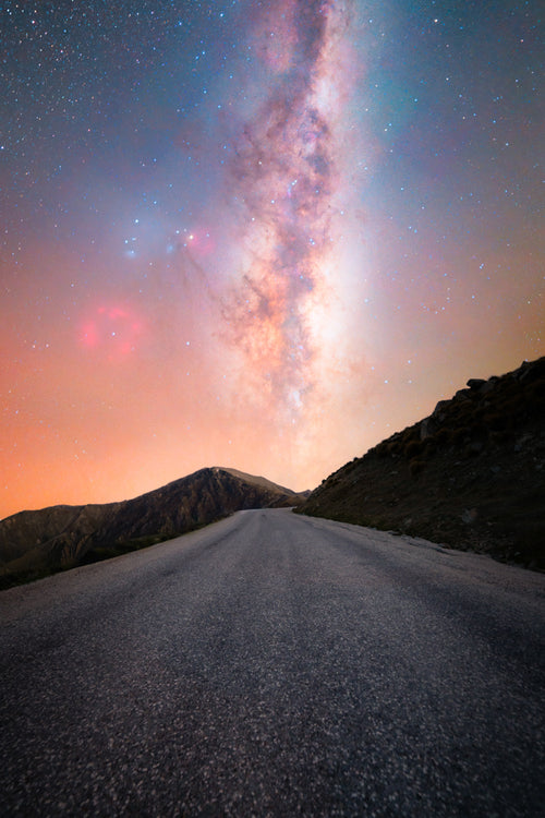 High Country Road Leading To Heaven NZ AUS