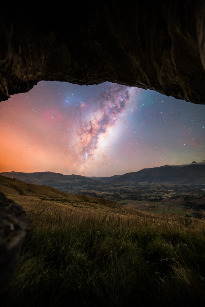 Milky Way Peaking Through A Cave (AUS NZ)