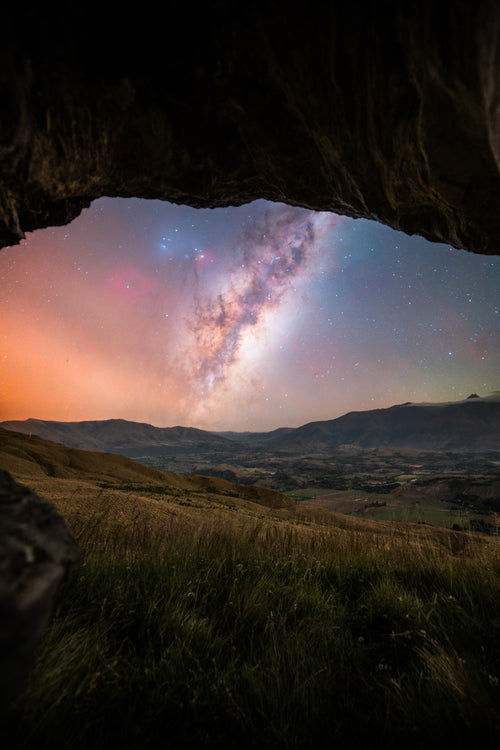 Milky Way Peaking Through A Cave (AUS NZ)